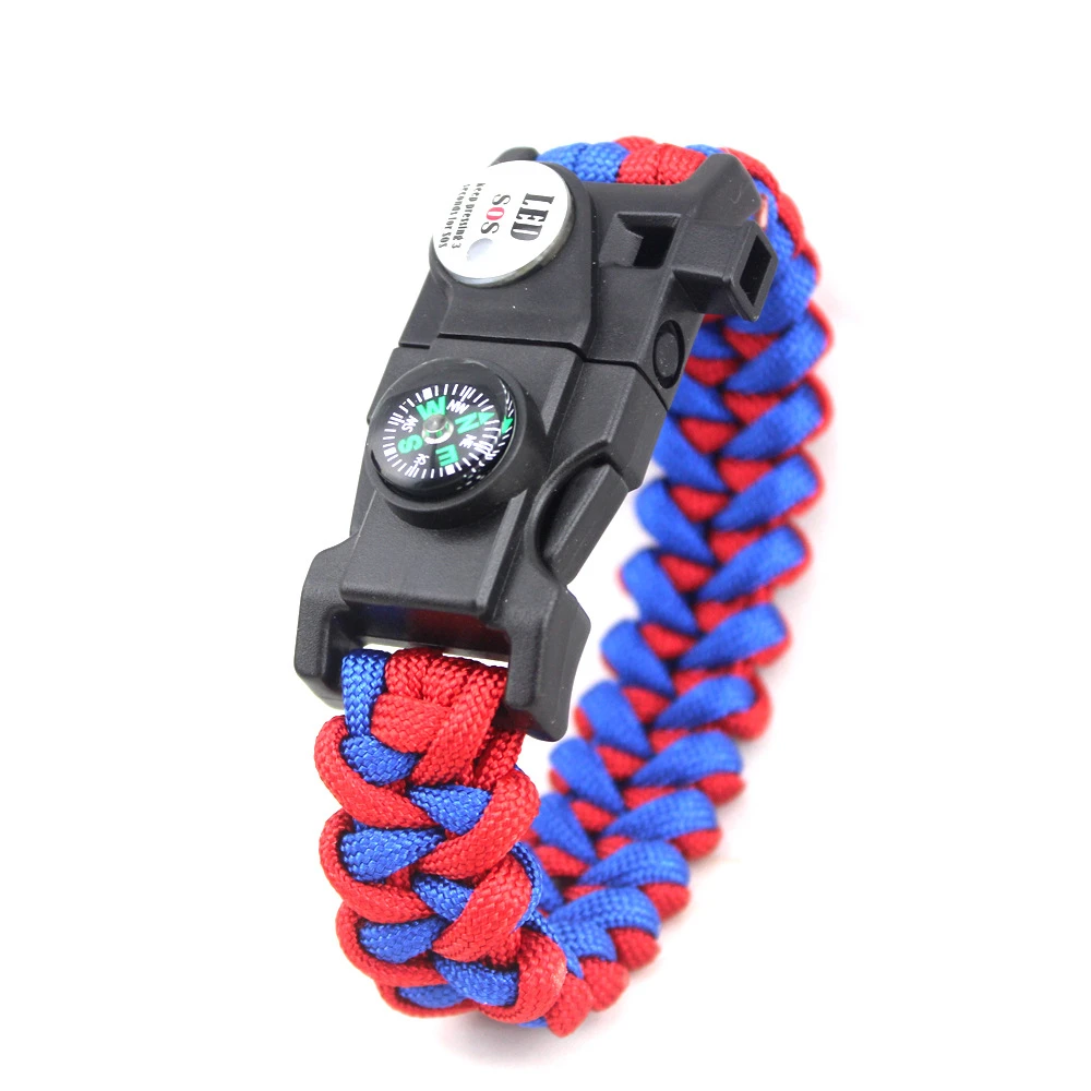 Paracord Survival Bracelets for Men Women Outdoor Bangles Jewelry Wrap Umbrella Rope Knife 20 in 1 Multifunction Bracelets 2018
Paracord Survival Bracelets for Men Women Outdoor Bangles Jewelry Wrap Umbrella Rope Knife 20 in 1 Multifunction Bracelets 2018