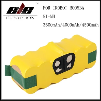 ELE ELEOPTION 14.4V NI-MH Replacement Battery 3000mAh/4000mAh/4500mAh For iRobot Roomba 500 510 530 570 580 550 620 650 780 790
ELE ELEOPTION 14.4V NI-MH Replacement Battery 3000mAh/4000mAh/4500mAh For iRobot Roomba 500 510 530 570 580 550 620 650 780 790