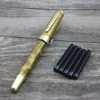 DKW brand fountain pens metal stainless steel pen school office Stationery writing materials business gift with 5pcs ink sac 004
DKW brand fountain pens metal stainless steel pen school office Stationery writing materials business gift with 5pcs ink sac 004