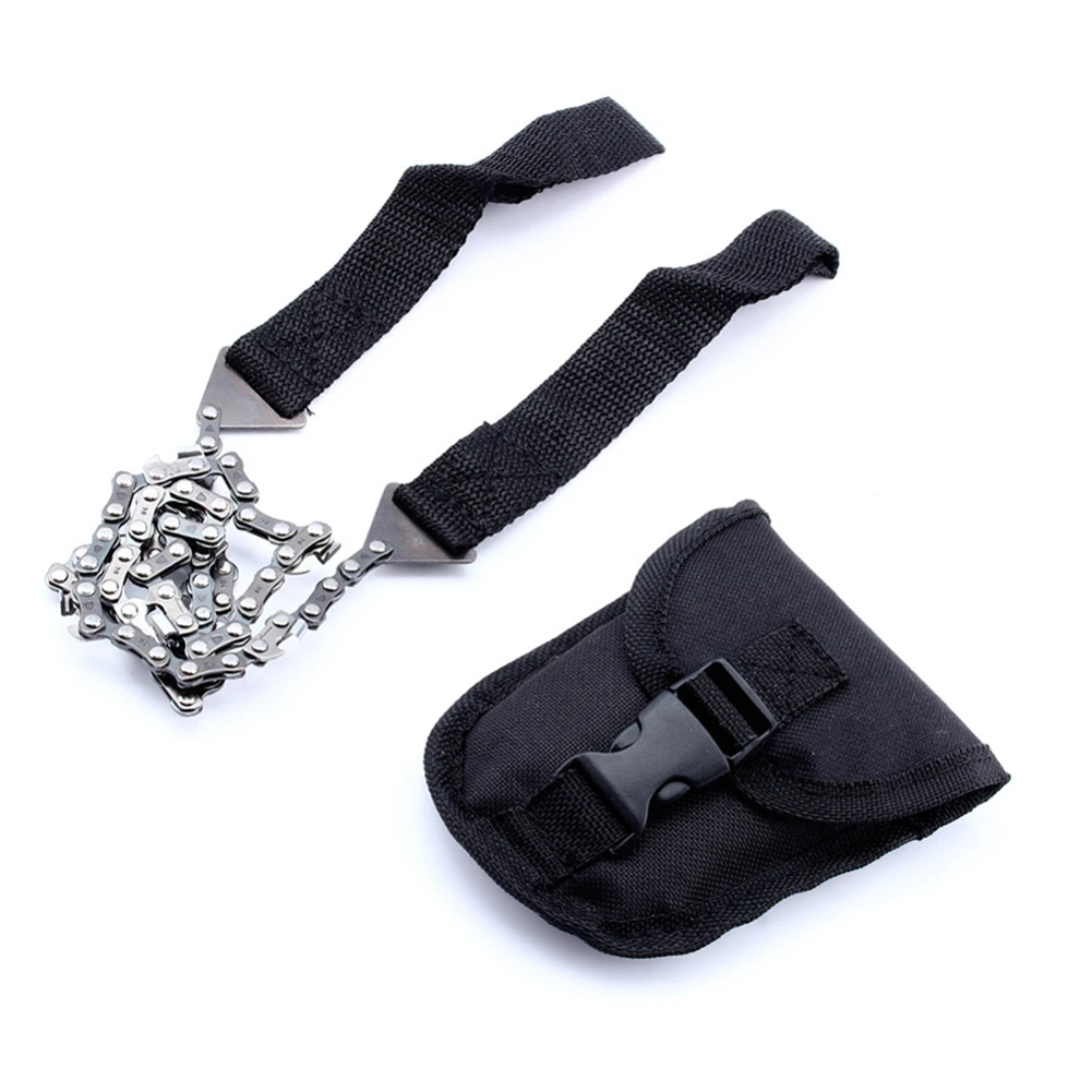 Emergency Gardening Hand tool Chainsaw With Nylon Bag Outdoor Survival Pocket Chain Saw Hand Chainsaw
Emergency Gardening Hand tool Chainsaw With Nylon Bag Outdoor Survival Pocket Chain Saw Hand Chainsaw