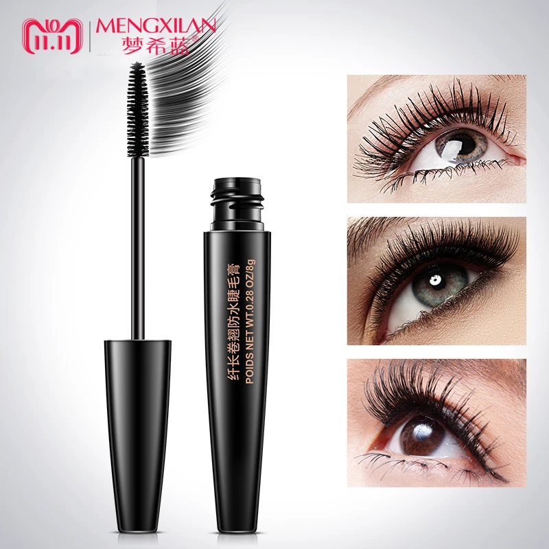 MENGXILAN 3D Fiber Mascara Makeup Black Thick Eyelashes Lengthening Mascara Waterproof Cosmetics Eyes
MENGXILAN 3D Fiber Mascara Makeup Black Thick Eyelashes Lengthening Mascara Waterproof Cosmetics Eyes