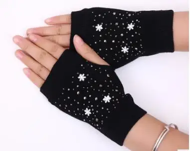 Hot 2019 Gloves & Mittens Crystal Women'S Sparkling Half Finger Fingerless Glove Diamond Refers To Knitted Rhinestones
Hot 2019 Gloves & Mittens Crystal Women'S Sparkling Half Finger Fingerless Glove Diamond Refers To Knitted Rhinestones