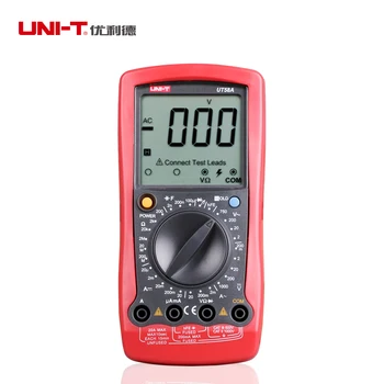 UNI T UT58A Digital Multimeter Manual Range 2000 Counts AC DC Voltmeter Ohmmeter Diode Transistor Capacitor Tester Data hold
UNI T UT58A Digital Multimeter Manual Range 2000 Counts AC DC Voltmeter Ohmmeter Diode Transistor Capacitor Tester Data hold