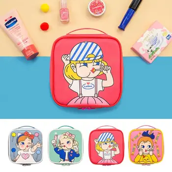 Lanzon Large Capacity Cosmetic Case Bentoy Female Cartoon Travel Makeup Clutch Toiletries Organizer Women Hand bags Wash Bag
Lanzon Large Capacity Cosmetic Case Bentoy Female Cartoon Travel Makeup Clutch Toiletries Organizer Women Hand bags Wash Bag