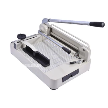 Manual Cutter Discount Heavy Duty A4 Size Stack Paper Cutter Ream Cutting Machine Paper Trimmer YG 868-A4 Cutting width 310mm 
Manual Cutter Discount Heavy Duty A4 Size Stack Paper Cutter Ream Cutting Machine Paper Trimmer YG 868-A4 Cutting width 310mm