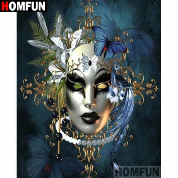HOMFUN Full Square/Round Drill 5D DIY Diamond Painting "Butterfly mask" 3D Embroidery Cross Stitch 5D Home Decor Gift A18647
HOMFUN Full Square/Round Drill 5D DIY Diamond Painting "Butterfly mask" 3D Embroidery Cross Stitch 5D Home Decor Gift A18647