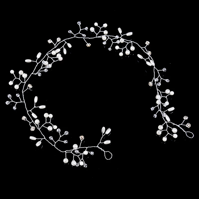 Golo Silver Color Pearl Crystal Headband Wedding Hair Accessories Bridal Hair Vine Tiara Headpiece Diamante Hair Jewelry
Golo Silver Color Pearl Crystal Headband Wedding Hair Accessories Bridal Hair Vine Tiara Headpiece Diamante Hair Jewelry