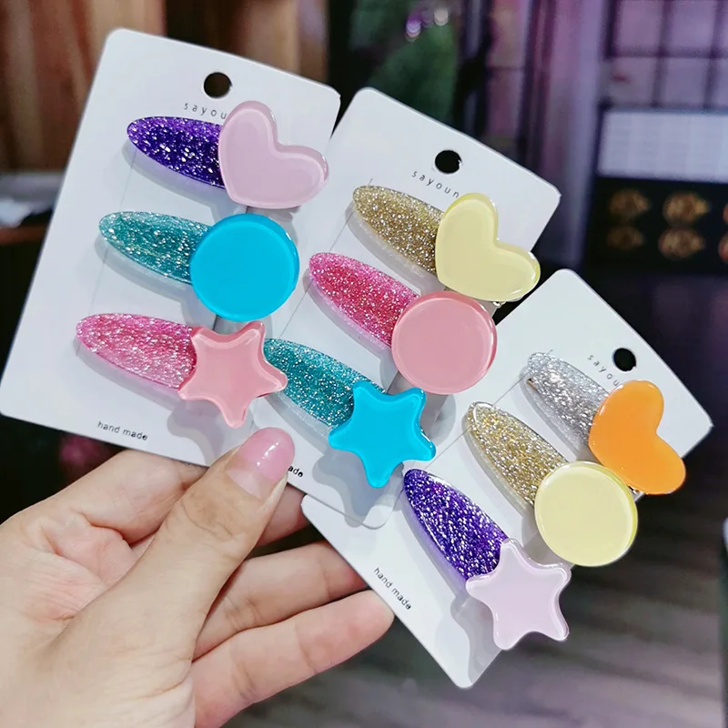 3pcs New Acrylic Heart Hairpins Women Girls Hair Accessories Barrette Clips for Kids Children Hairgrip Headdress Hair Ornaments
3pcs New Acrylic Heart Hairpins Women Girls Hair Accessories Barrette Clips for Kids Children Hairgrip Headdress Hair Ornaments
