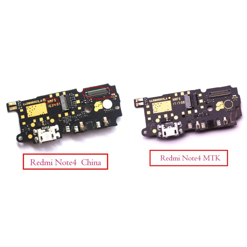 Original HMFS For Xiaomi RedMi Note 4 MTK helio X20 version Micro USB Charging Charger Board with microphone
Original HMFS For Xiaomi RedMi Note 4 MTK helio X20 version Micro USB Charging Charger Board with microphone
