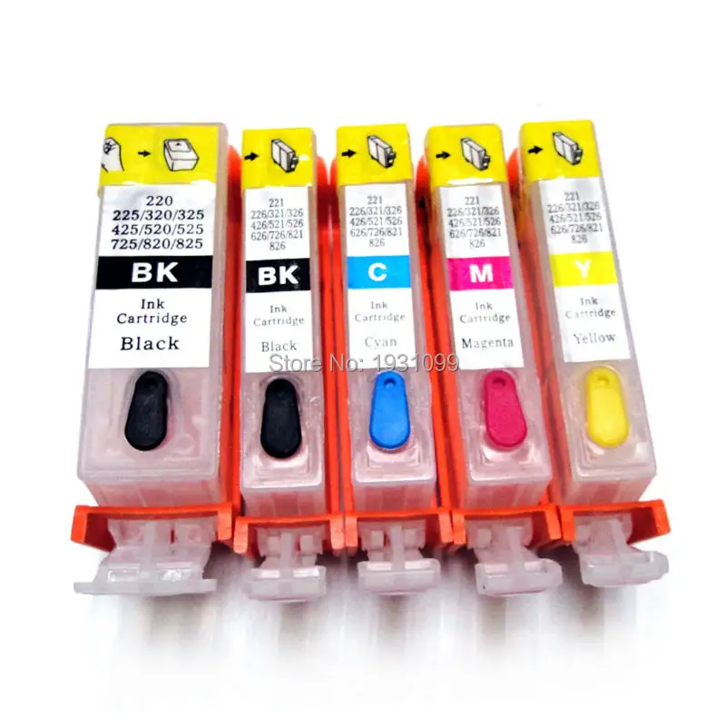 YOTAT Empty refillable ink cartridge PGI-820 CLI-821 for Canon Pixma MP545 MP558 MP568 MP628 MP638 MP648 printer
YOTAT Empty refillable ink cartridge PGI-820 CLI-821 for Canon Pixma MP545 MP558 MP568 MP628 MP638 MP648 printer