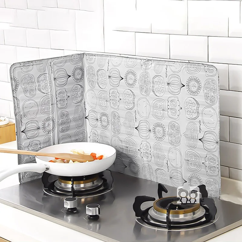Hifuar nti-Splashing Oil Baffle Utensils Kitchen Oil Block Barrier Aluminum Foil Heat Insulation AStove Protective Cooking Tools
Hifuar nti-Splashing Oil Baffle Utensils Kitchen Oil Block Barrier Aluminum Foil Heat Insulation AStove Protective Cooking Tools