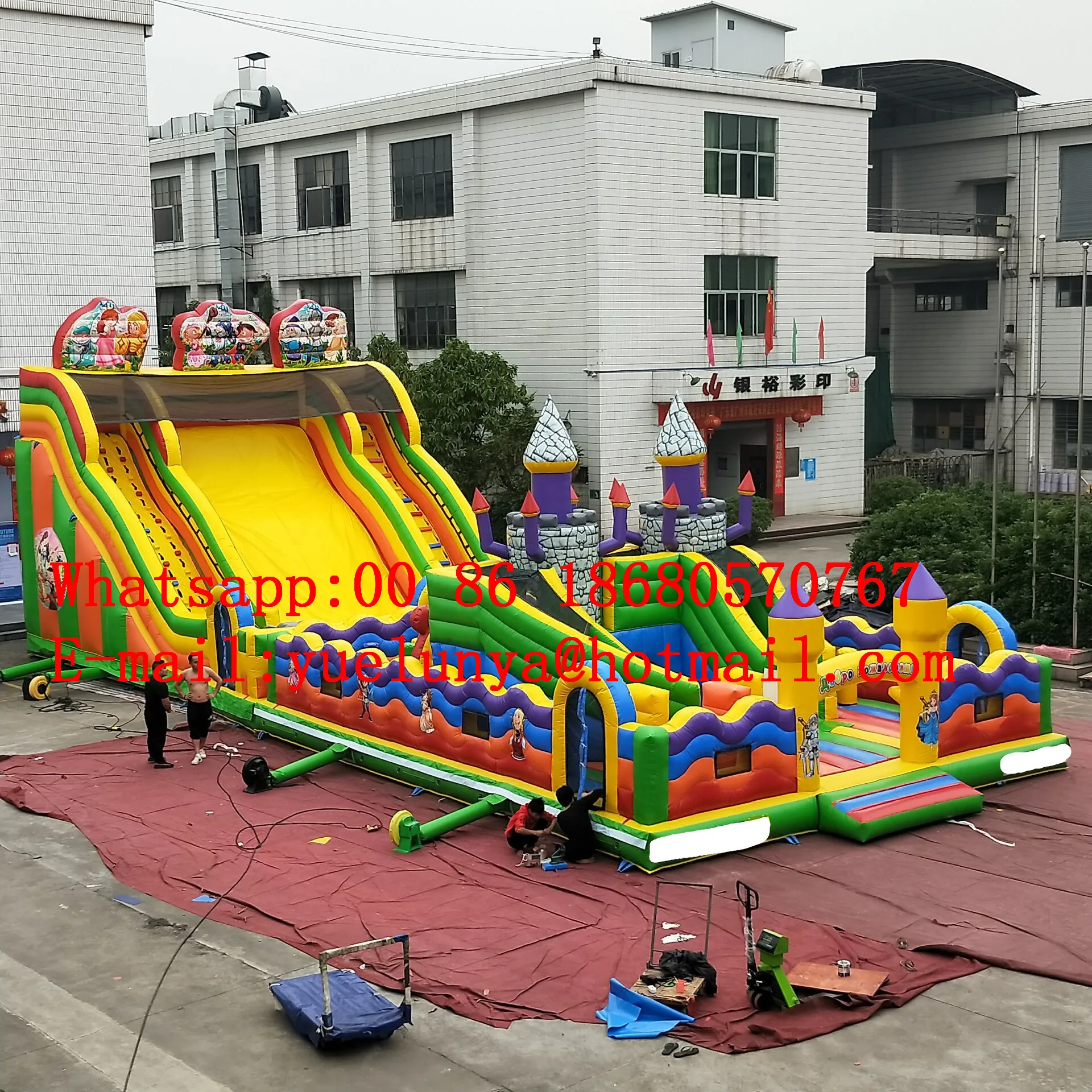 (China Guangzhou) Factory direct inflatable slide / castle / trampoline / pool slide YLY-010
(China Guangzhou) Factory direct inflatable slide / castle / trampoline / pool slide YLY-010