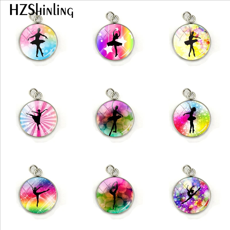 Fashion Rainbow Color Patterns Classical Ballet Dancers Glass Cabochon Jewelry Pendant Handmade Stainless Steel Charms Accessory
Fashion Rainbow Color Patterns Classical Ballet Dancers Glass Cabochon Jewelry Pendant Handmade Stainless Steel Charms Accessory