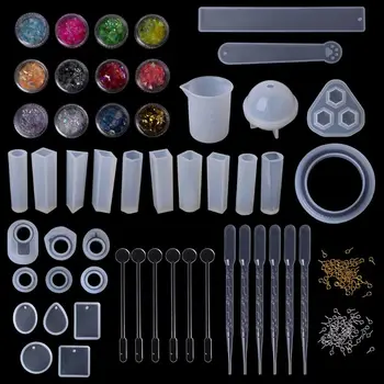 1 Set Epoxy Resin Kit DIY Jewelry Making Tools Shiny Powder Cup Silicone Mold Necklace Pendant Ring Gifts Handmade Molds
1 Set Epoxy Resin Kit DIY Jewelry Making Tools Shiny Powder Cup Silicone Mold Necklace Pendant Ring Gifts Handmade Molds