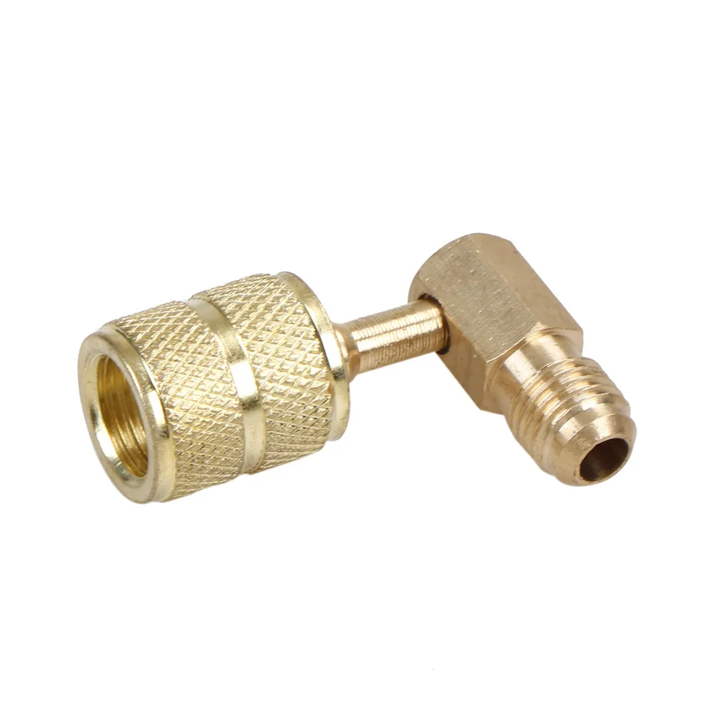 1Pc R410A Brass Auto AC Refrigeration Hot Sale Adapter Connector Adaptor Gold Color
1Pc R410A Brass Auto AC Refrigeration Hot Sale Adapter Connector Adaptor Gold Color