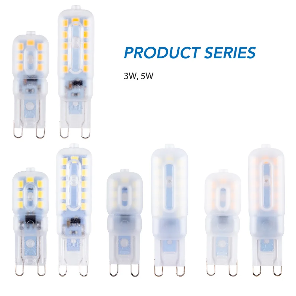 G9 Light Bulbs Led 220V Corn Lamp Replace Halogen Led 3W 5W Energy Saving Bombilla G9 Led Spotlight SMD 2835 Lighting Chandelier
G9 Light Bulbs Led 220V Corn Lamp Replace Halogen Led 3W 5W Energy Saving Bombilla G9 Led Spotlight SMD 2835 Lighting Chandelier