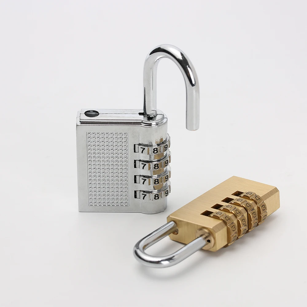 3/4 Digit Combination Password Lock Padlock Solid Brass Zinc Alloy Security Padlock For Locker Gym Bag School Travel Suitcase
3/4 Digit Combination Password Lock Padlock Solid Brass Zinc Alloy Security Padlock For Locker Gym Bag School Travel Suitcase