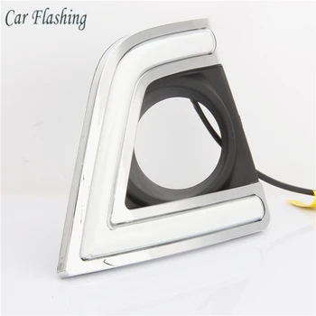 Car Flashing 1set For Toyota Corolla 2014 2015 2016 LED DRL Daytime Running Light Daylight Waterproof Signal lamp car-Styling 
Car Flashing 1set For Toyota Corolla 2014 2015 2016 LED DRL Daytime Running Light Daylight Waterproof Signal lamp car-Styling