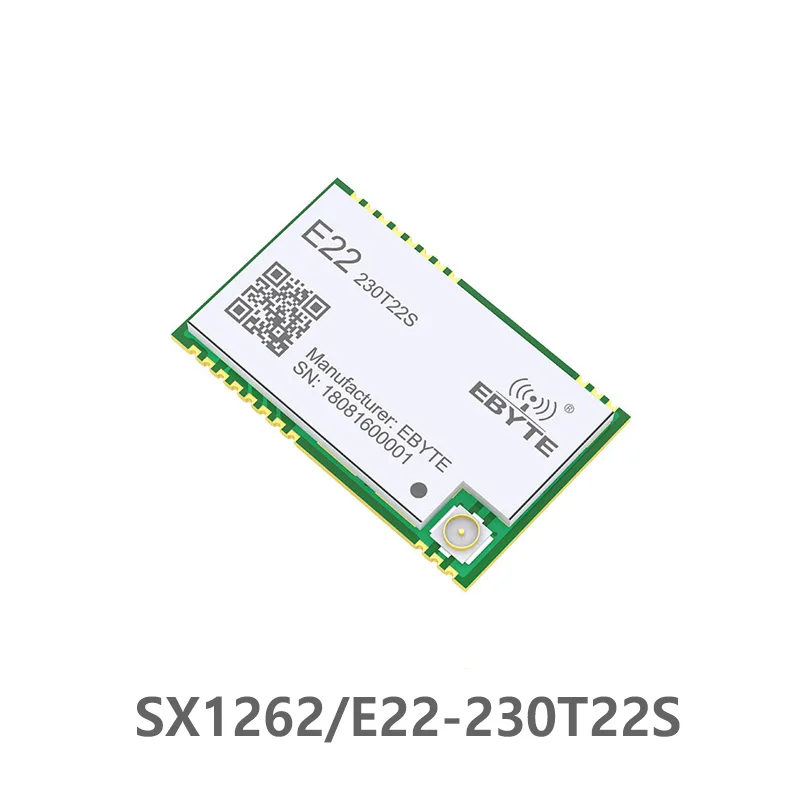 

E22-230T22S SX1262 UART Wireless Module 220-236MHz Transceiver 230Mhz IoT SMD IPEX Interface