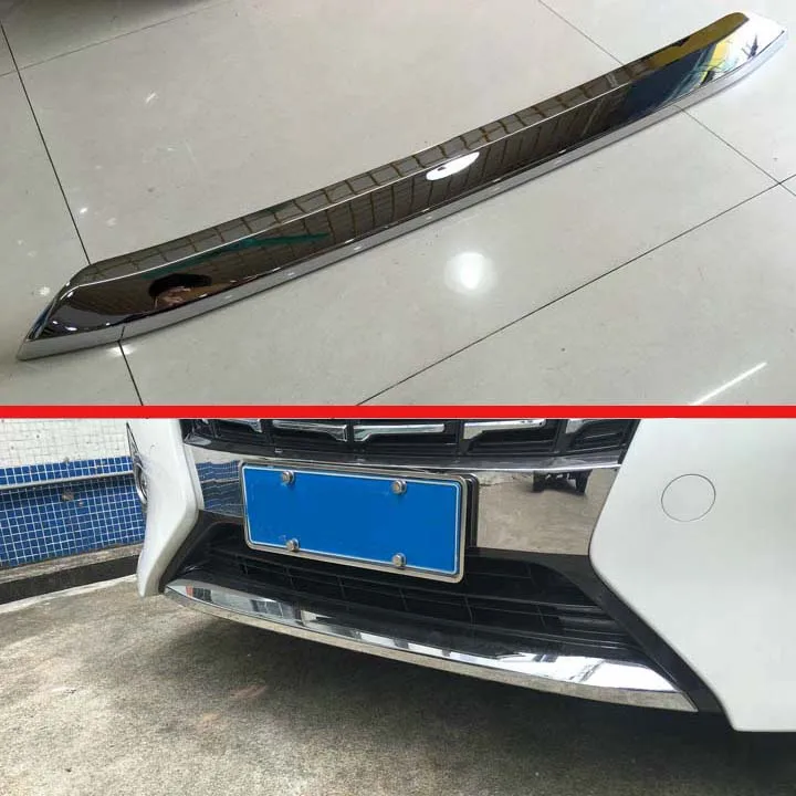 For 2016-2018 Toyota Alphard Vellfire ABS Chrome Front Bumper Skid Protector Guard Plate trim strip
For 2016-2018 Toyota Alphard Vellfire ABS Chrome Front Bumper Skid Protector Guard Plate trim strip