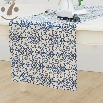 Free Shipping Home Decorative Coffee Blue Geometric Pattern Cotton Linen Table Runner
Free Shipping Home Decorative Coffee Blue Geometric Pattern Cotton Linen Table Runner