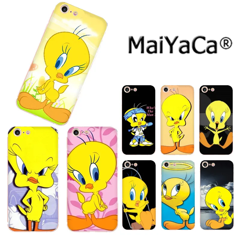 MaiYaCa Cute Tweety Bird Luxury Fashion Phone Case for iPhone 8 7 6 6S Plus X 10 5 5S SE XS XR XS MAX Coque Shell
MaiYaCa Cute Tweety Bird Luxury Fashion Phone Case for iPhone 8 7 6 6S Plus X 10 5 5S SE XS XR XS MAX Coque Shell