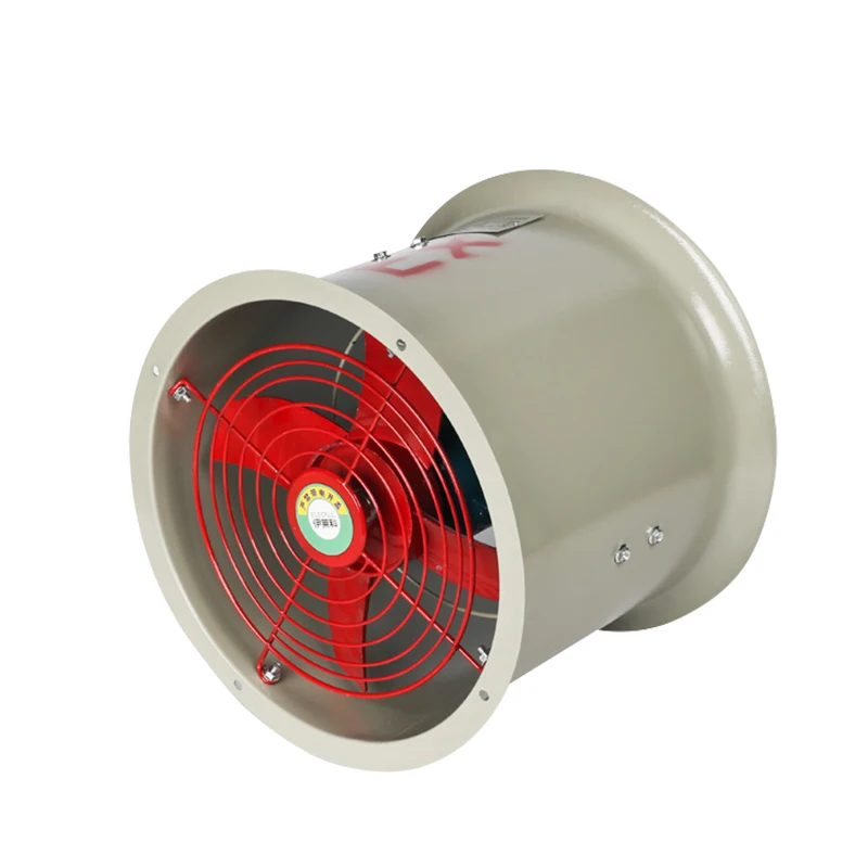 

220V Explosion-proof axial flow fan Centrifugal silent High-speed pipeline heating cooling exhaust fan 300mm 1450rpm 0.18KW Y