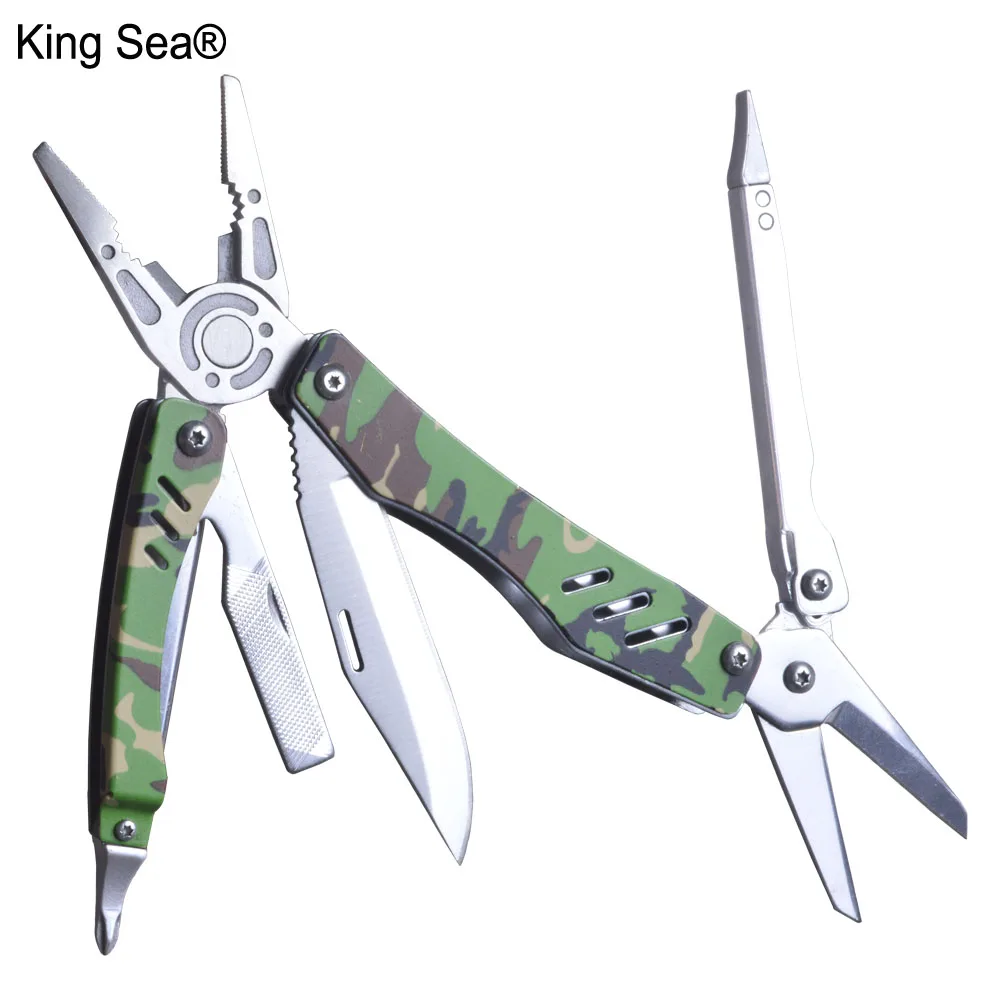 King Sea EDC Multitool Scissor Plier Folding Knife Survival Tools Plier Pocket Camping Fishing Combine Pliers Screwdriver Bits
King Sea EDC Multitool Scissor Plier Folding Knife Survival Tools Plier Pocket Camping Fishing Combine Pliers Screwdriver Bits
