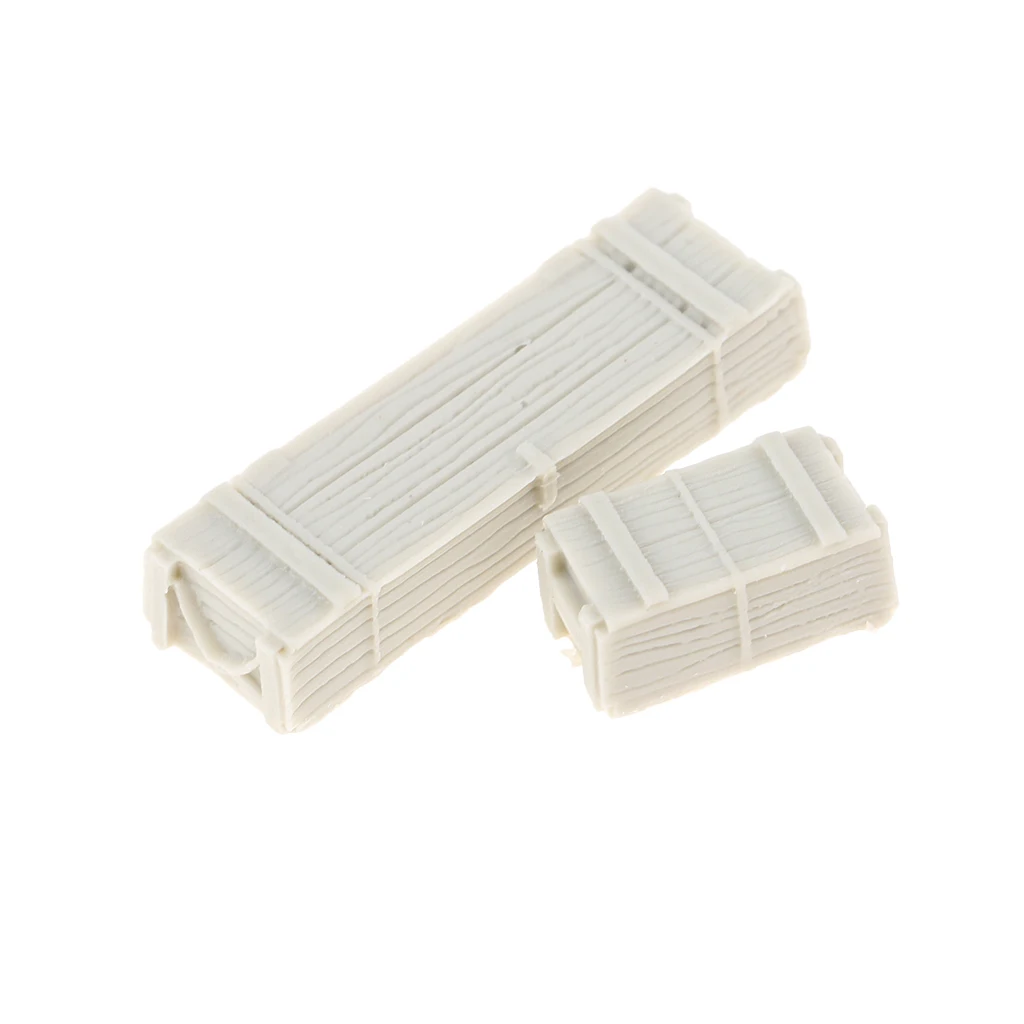1/35 Resin Figure Kit 15 Crate Miniature War Game WWII Scenery Box Unpainted