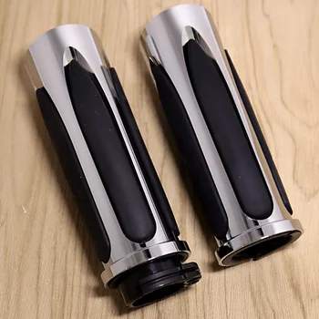 Shallow Cut Soft Touch Comfort 1" Handlebar Hand Grips For Harley Touring Dyna Sportster V-Rod Softail Dual-Cable
Shallow Cut Soft Touch Comfort 1" Handlebar Hand Grips For Harley Touring Dyna Sportster V-Rod Softail Dual-Cable