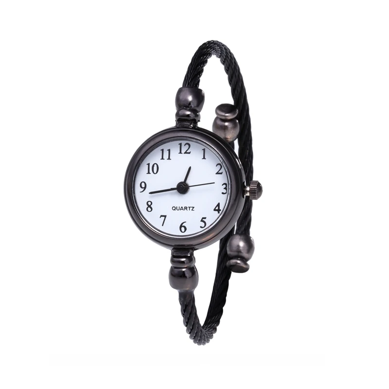 Women's Bracelet Watch Small Round Watch Dial Thin Strap All-Match Quartz Wristwatch 1738
Women's Bracelet Watch Small Round Watch Dial Thin Strap All-Match Quartz Wristwatch 1738