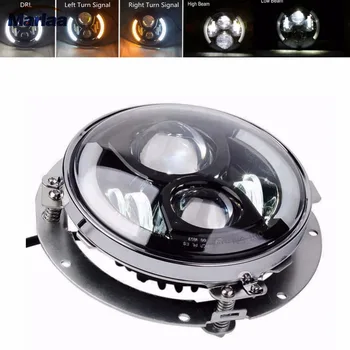 Marlaa 7" Inch Round LED Headlight High Low Beam with 7" bracket ring support for Motorcycle
Marlaa 7" Inch Round LED Headlight High Low Beam with 7" bracket ring support for Motorcycle