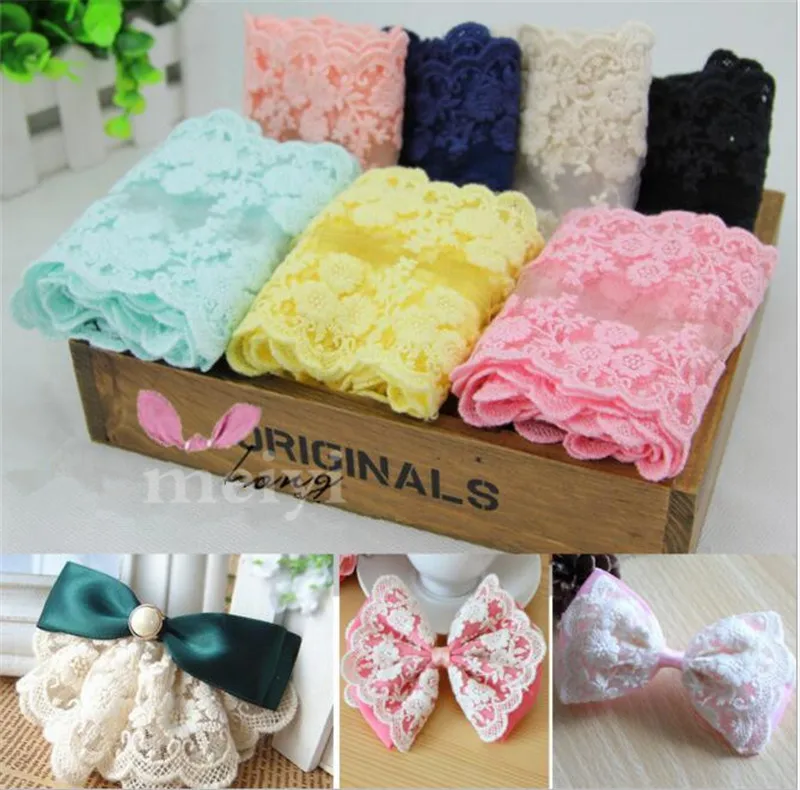 2 yards Cotton Scalloped Double Blossom Embroidered Lace Edge Trim Applique Ribbon Handmade DIY Sewing Craft Decoration
2 yards Cotton Scalloped Double Blossom Embroidered Lace Edge Trim Applique Ribbon Handmade DIY Sewing Craft Decoration