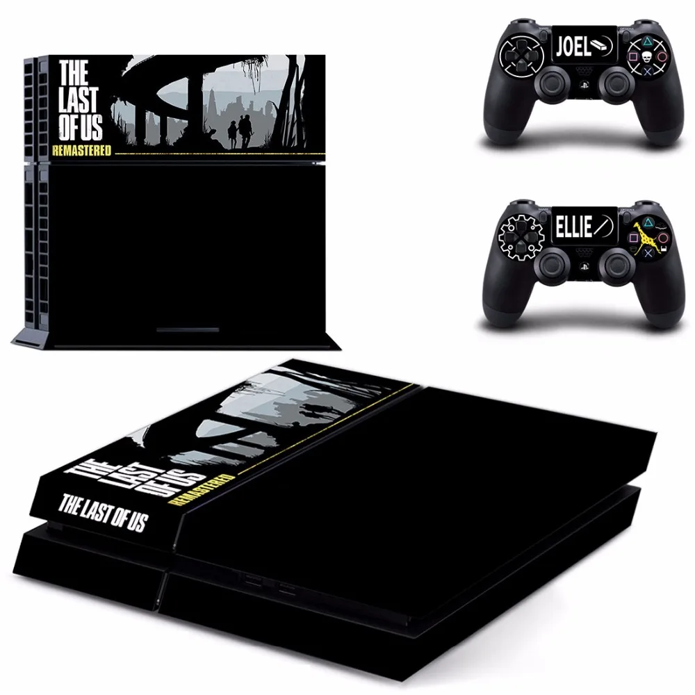 Последний из нас PS4 переводная картинка наклейка для Sony PlayStation 4 консоли и 2