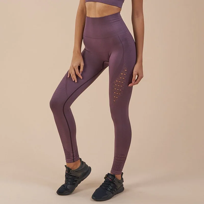 Fall / Winter New Sports High Waist Sports Tights High Elasticity Seamless Yoga Pants For Women
Fall / Winter New Sports High Waist Sports Tights High Elasticity Seamless Yoga Pants For Women