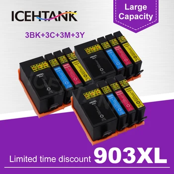 ICEHTANK Full Ink For HP903 For HP907 Compatible Ink Cartridge for HP 903 XL Officejet Pro 6950 6960 6970 Printer Cartridges
ICEHTANK Full Ink For HP903 For HP907 Compatible Ink Cartridge for HP 903 XL Officejet Pro 6950 6960 6970 Printer Cartridges