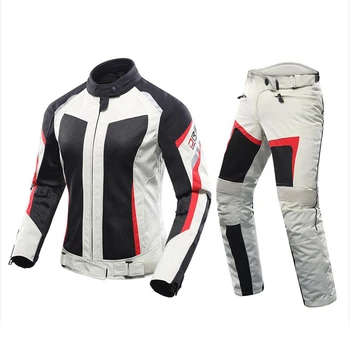 DUHAN Women Motorcycle Jacket Motorcycle Pants Set Breathable Mesh Motorbike Jacket Moto Pants Armor Riding Suit Clothing Armor
DUHAN Women Motorcycle Jacket Motorcycle Pants Set Breathable Mesh Motorbike Jacket Moto Pants Armor Riding Suit Clothing Armor