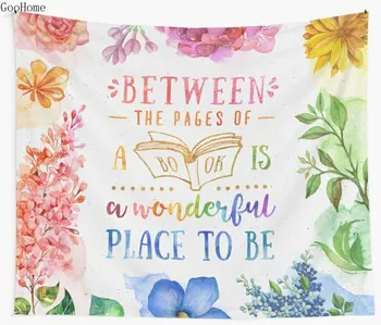 Between the Pages Flower Floral Wall Tapestry Cover Beach Towel Throw Blanket Picnic Yoga Mat Home Decoration
Between the Pages Flower Floral Wall Tapestry Cover Beach Towel Throw Blanket Picnic Yoga Mat Home Decoration