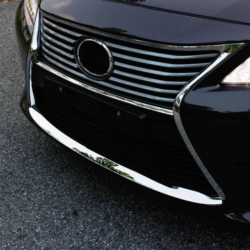 Накладка из нержавеющей стали для переднего бампера и губ Lexus ES200 ES250 ES300h ES350 2013 2014