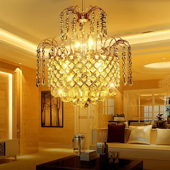 European fashion round gold crystal Pendant Lights restaurant light simple small dining room lamp aisle entrance lighting zpp
European fashion round gold crystal Pendant Lights restaurant light simple small dining room lamp aisle entrance lighting zpp