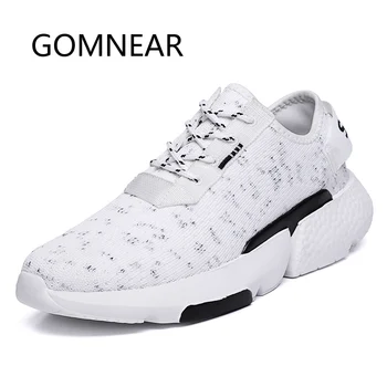 GOMNEAR Man Black White Running Shoes Breathable Sneakers Men's Athletic Sport Shoes Tennis Walking Jogging Shoes Big Size 39-48
GOMNEAR Man Black White Running Shoes Breathable Sneakers Men's Athletic Sport Shoes Tennis Walking Jogging Shoes Big Size 39-48