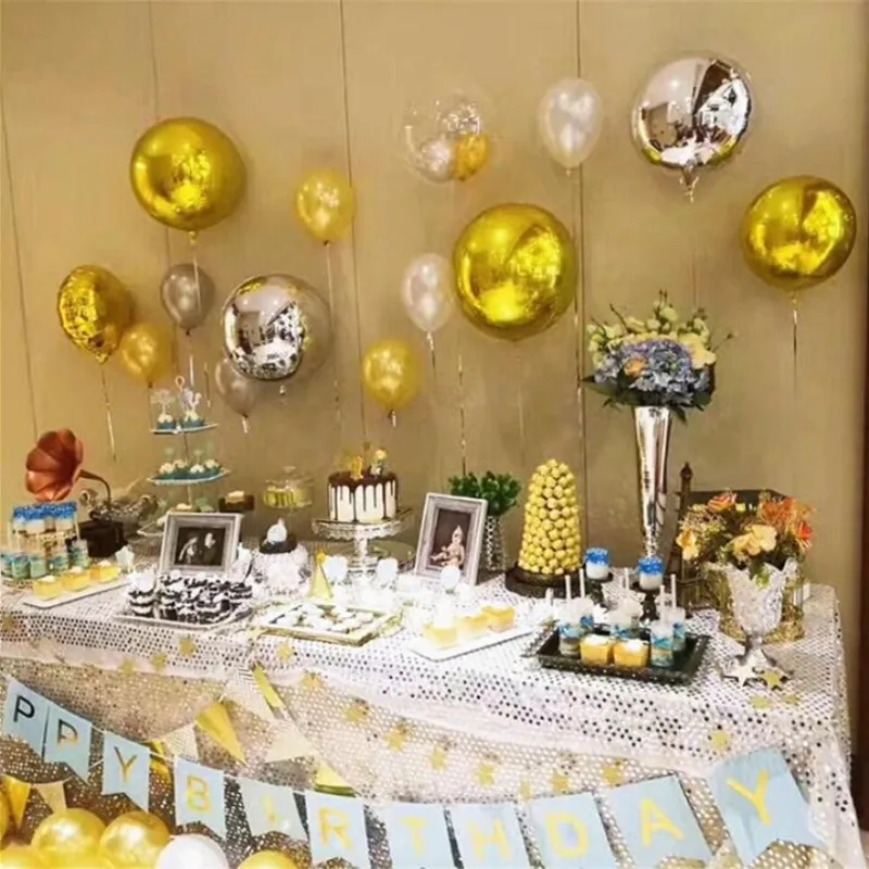 Hot new gold foil balloons 2pcs/lot22 inch 2D round silver foil ball decorations romantic wedding baloon birthday party supplies
Hot new gold foil balloons 2pcs/lot22 inch 2D round silver foil ball decorations romantic wedding baloon birthday party supplies