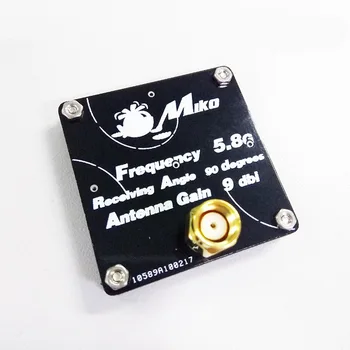 5.8G 9dBi High Gain RX Flat Antenna SMA Low Standing Wave Long Range Fr FPV Monitor Racing Drone Fatshark SKYZONE Goggle
5.8G 9dBi High Gain RX Flat Antenna SMA Low Standing Wave Long Range Fr FPV Monitor Racing Drone Fatshark SKYZONE Goggle