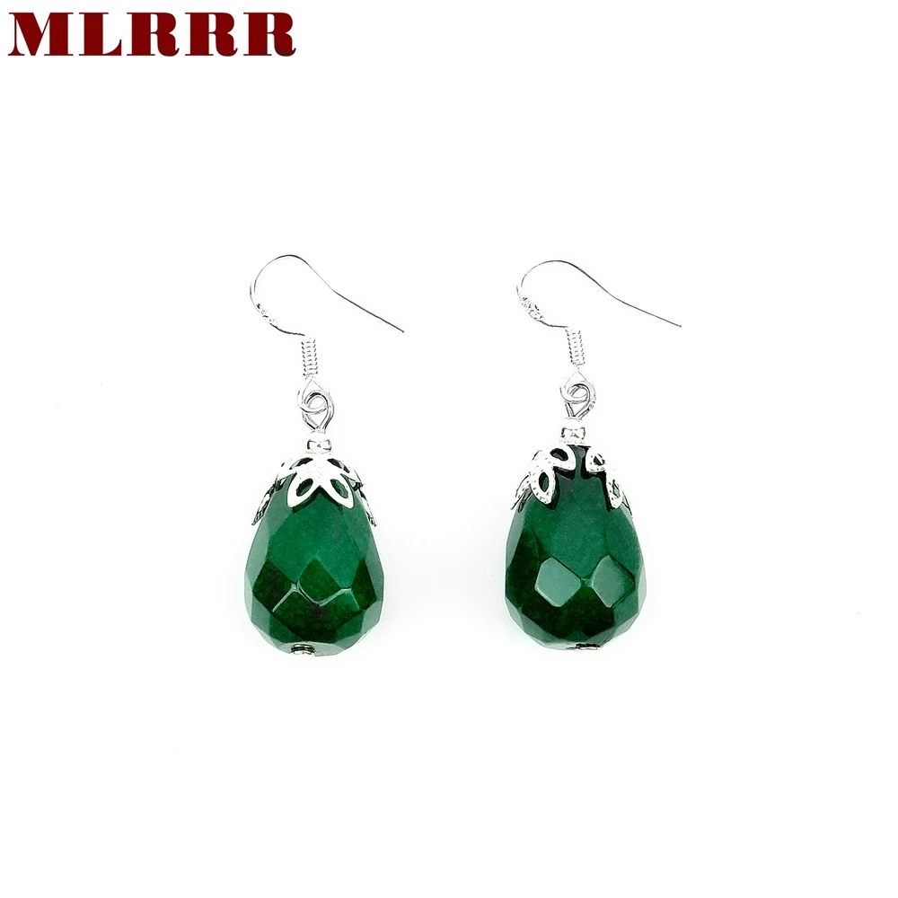 Vintage Classic Natural Stone Jewelry Romantic Eme'ra'l'd's Chain Beaded Pendant Drop Earrings for Women
Vintage Classic Natural Stone Jewelry Romantic Eme'ra'l'd's Chain Beaded Pendant Drop Earrings for Women