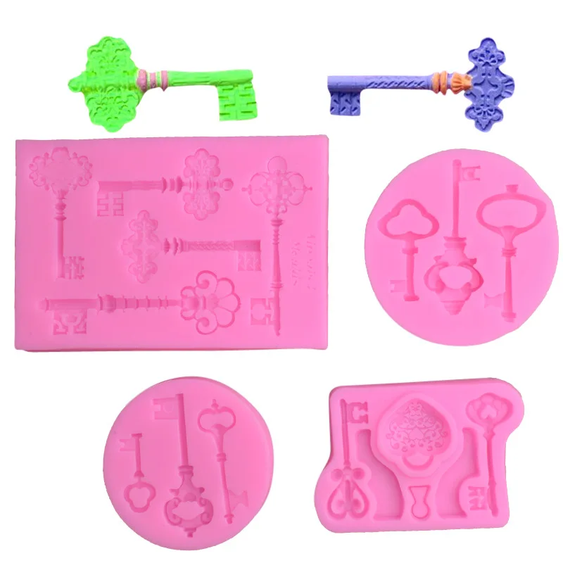 Heart Love Key Silicone Mold Chocolate Cake Decoration Ice Cube Tray Cookie Fondant Cupcake Mould Baking Bakeware
Heart Love Key Silicone Mold Chocolate Cake Decoration Ice Cube Tray Cookie Fondant Cupcake Mould Baking Bakeware