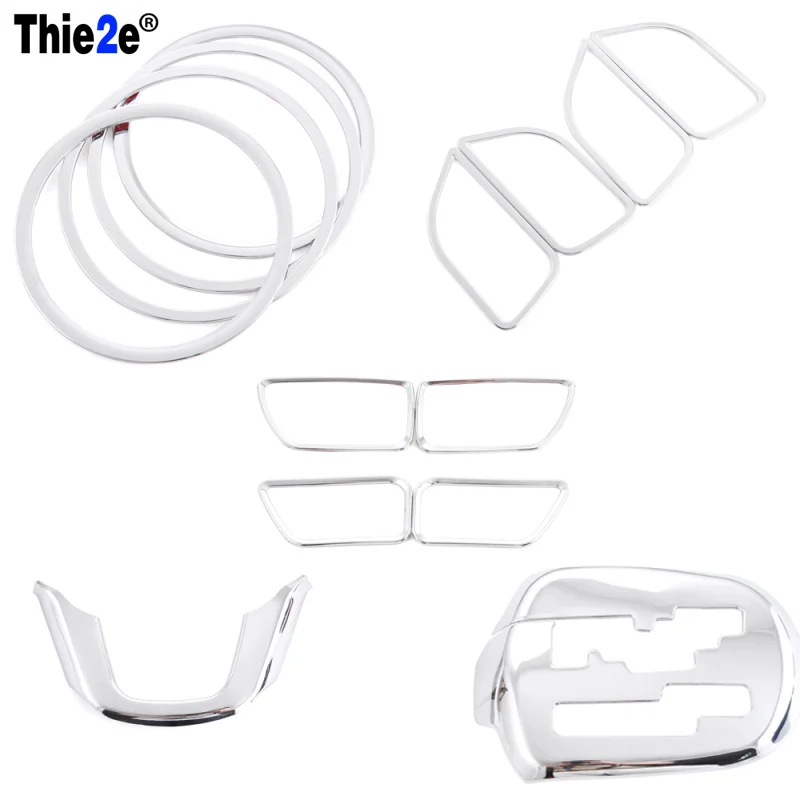 14pcs Air conditioning outlet speaker ring door handle cover steel wheeling ABS chrome trim For KIA RIO K2 2011-2013 automatic
14pcs Air conditioning outlet speaker ring door handle cover steel wheeling ABS chrome trim For KIA RIO K2 2011-2013 automatic