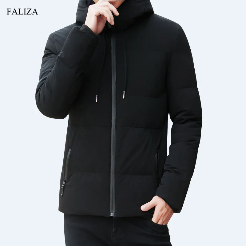FALIZA New Brand Men Winter Jacket Fashion Hooded Thermal Down Cotton Parkas Male Casual Hoodies Clothing Warm Coat 4XL,MY006
FALIZA New Brand Men Winter Jacket Fashion Hooded Thermal Down Cotton Parkas Male Casual Hoodies Clothing Warm Coat 4XL,MY006