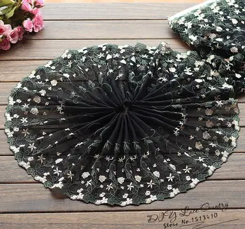 2yards/lot 25cm wide Embroidered Tulle Lace trim mesh Lace Ribbon ~French Lace Fabric~beautiful~
2yards/lot 25cm wide Embroidered Tulle Lace trim mesh Lace Ribbon ~French Lace Fabric~beautiful~