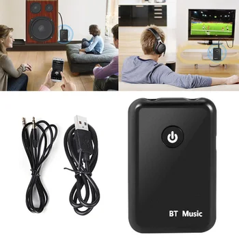2 in 1 Wireless Bluetooth 4.2 Transmitter & Receiver 3.5mm Portable Audio Adapter Bluetooth Transceiver For Smartphone PC TV
2 in 1 Wireless Bluetooth 4.2 Transmitter & Receiver 3.5mm Portable Audio Adapter Bluetooth Transceiver For Smartphone PC TV