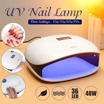 SUN4S UV Polish Lamp Nail Dryer 48W 36 LED Light Manicure Timer Art Smart 2.0 Series AC110-240V EU/US Plug
SUN4S UV Polish Lamp Nail Dryer 48W 36 LED Light Manicure Timer Art Smart 2.0 Series AC110-240V EU/US Plug